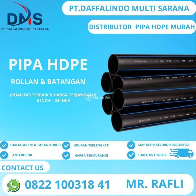 Pipa Hdpe Rucika 22 Inch Batangan 6 m PN 10 Distributor Hdpe Murah - Jakarta Timur