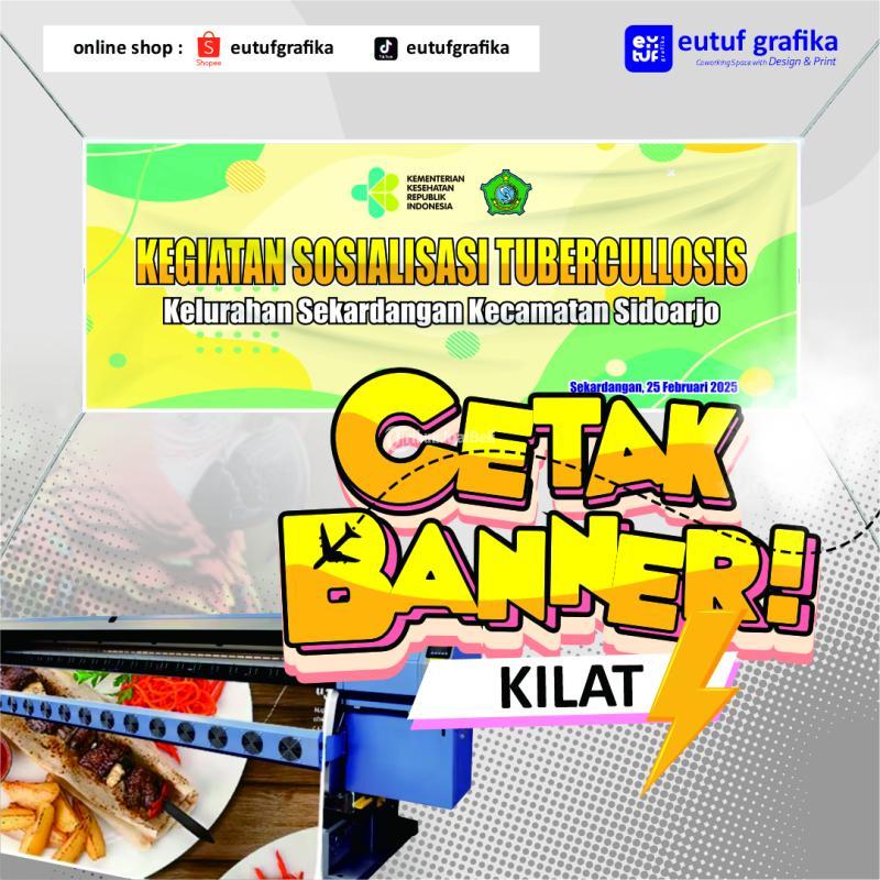 Jasa Cetak Banner Kilat - Sidoarjo