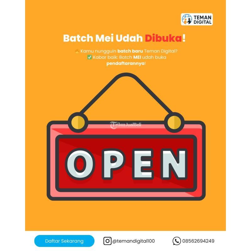 Teman Digital BERGARANSI kelas digital marketing semarang