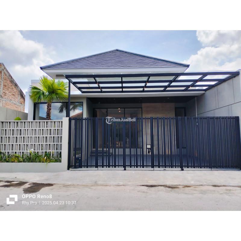 Dijual Rumah Baru, 3KT, 2KM, SHM, Model Limasan Modern, di Purwomartani, Sleman - Yogyakarta