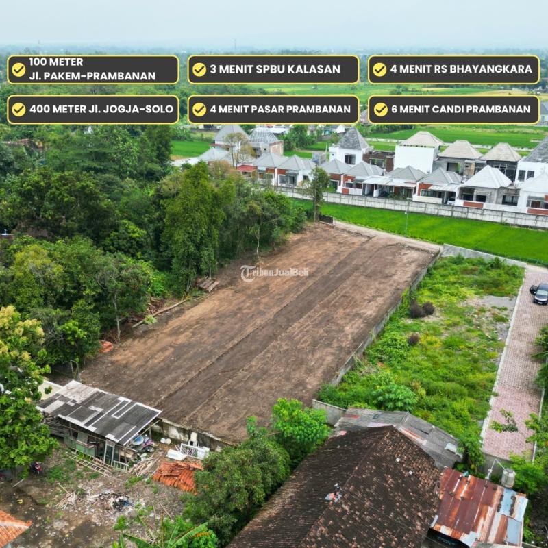 Dijual Tanah Strategis, Luas 90m2, SHM, Dekat Jl. Jogja-Solo, Proliman Bogem, Harga Mulai 2,1Juta Per Meter - Yogyakarta