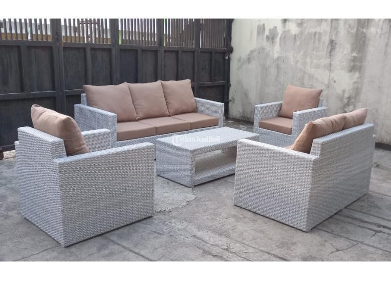 Supplier Sofa Rotan Set, Bahan Import, Bergaransi - Jakarta Barat