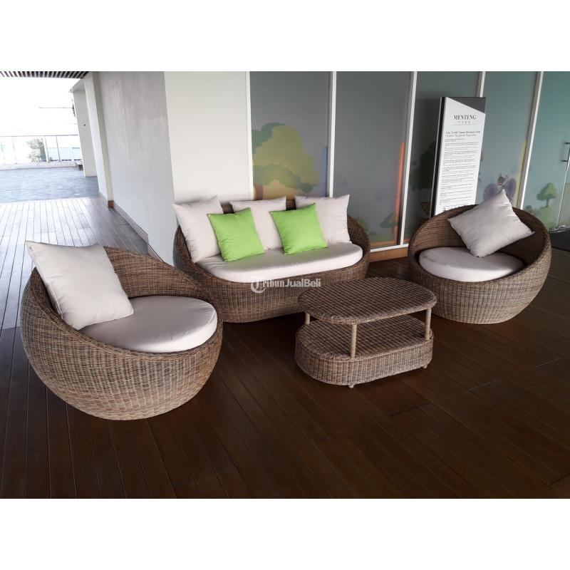 Supplier Sofa Rotan Set, Bahan Import, Bergaransi - Jakarta Barat