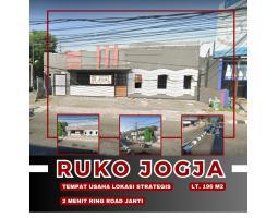Jual Ruko Tempat Usaha Luas 120 m2 Tepi Jalan Janti Bs Untuk Usaha Kuliner, Oleh2 Dll - Bantul