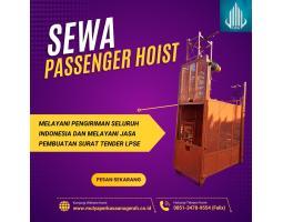 Sewa Passenger Hoist Kapasitas sampai 4 Ton - Palembang