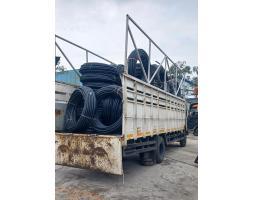 Vinilon Pipa Hdpe Hitam Gulungan 3 Inch - Pekanbaru