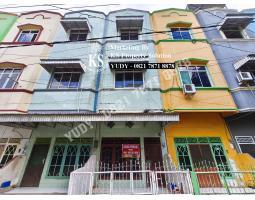 Dijual Rumah Townhouse 3KT 2KM SHM di Pasar Cinde Area, Radial, Ilir Timur I - Kota Palembang