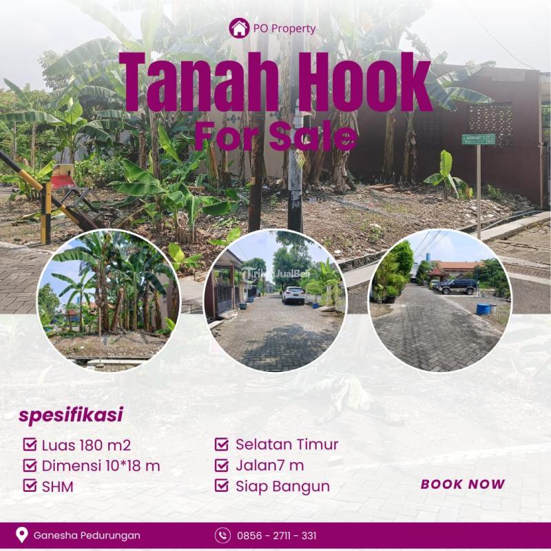 Dijual Tanah Hook Siap Bangun Perumahan Ganesha Pedurungan - Semarang