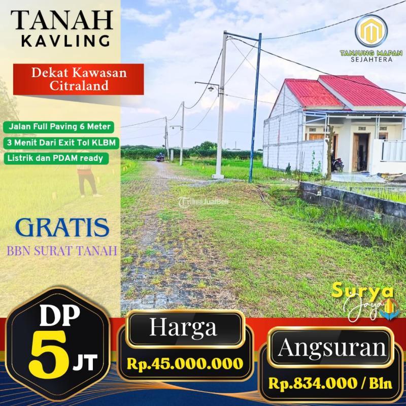 Dijual Tanah Kavling Menganti DP Nol - Gresik