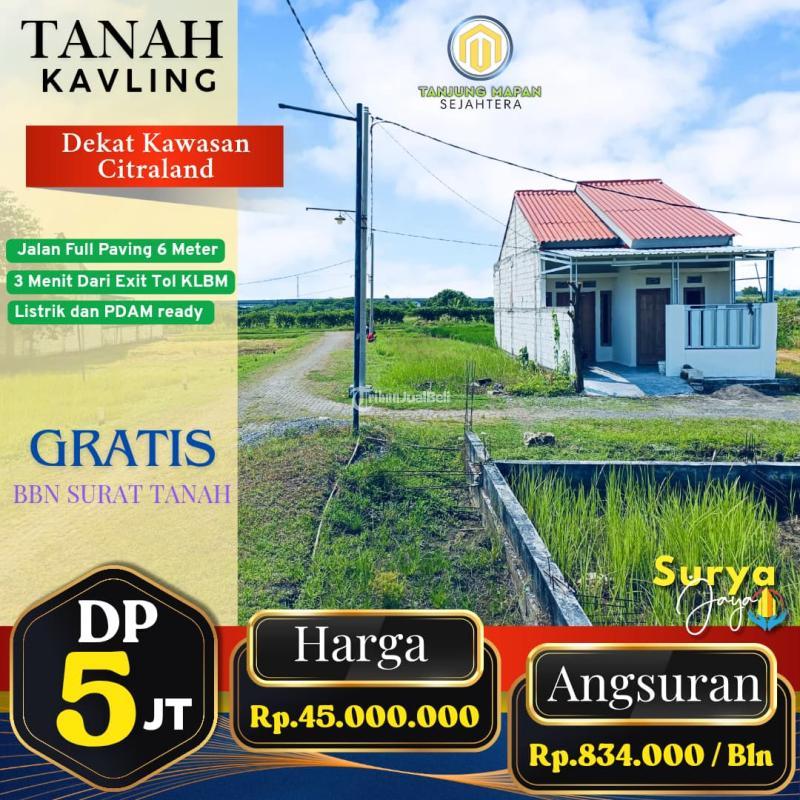 Dijual Tanah Kavling Menganti DP Nol - Gresik