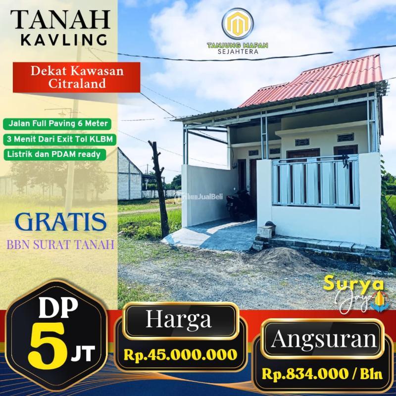 Dijual Tanah Kavling Menganti DP Nol - Gresik