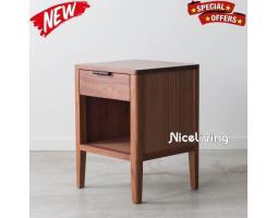 Produsen Bedside Table Modern, Nakas dengan 1 Laci - Jepara