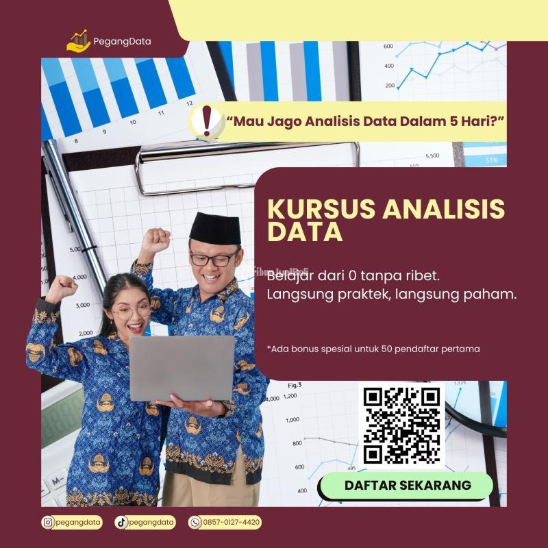 Kursus Bergaransi Analisis Data - Semarang Kota