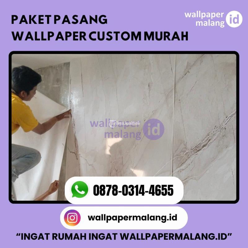 Paket Pasang Wallpaper Custom Murah - Malang