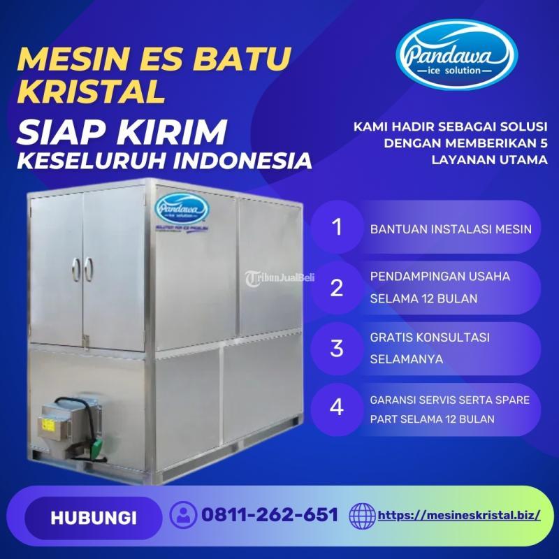 Mesin Es Batu Kristal - Makassar Sulsel