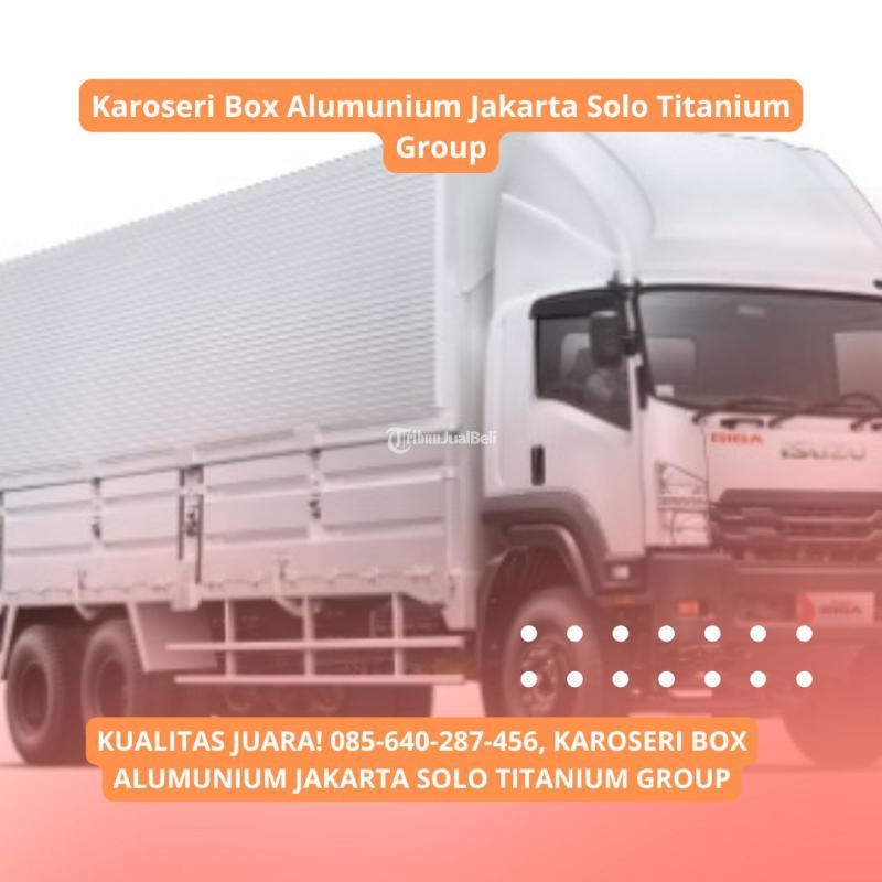 Karoseri Box Alumunium Titanium Group - Semarang