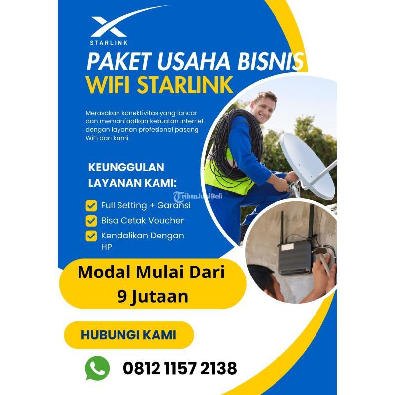 Paket Usaha Bisnis Voucher Wifi - Palembang
