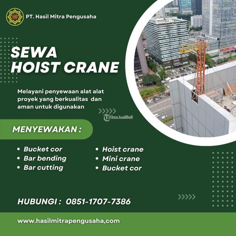 Sewa Hoist Crane, Sewa Hoist Vertical - Tangerang 