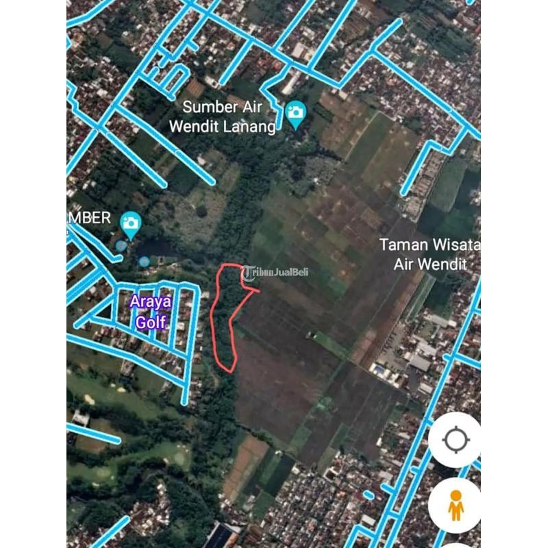 Jual Tanah Luas 8.190 m2 SHM di Araya - Malang Kota 