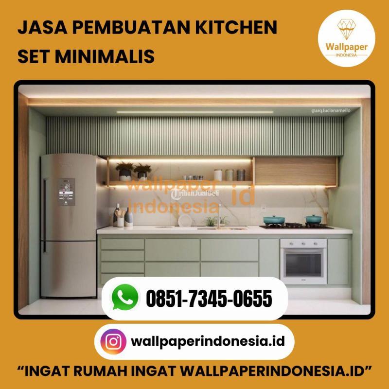 Jasa Pembuatan Kitchen Set Minimalis - Malang