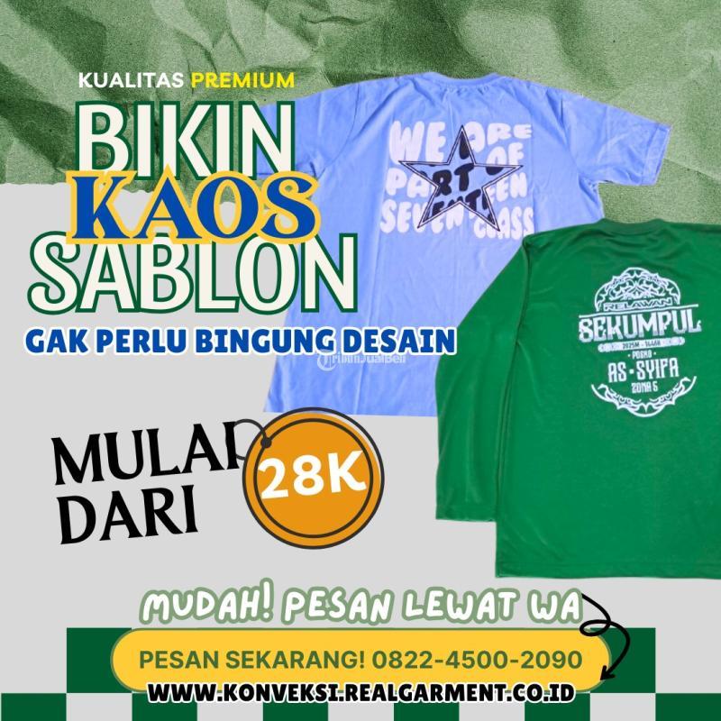 Produsen Kaos Sablon - Sidoarjo