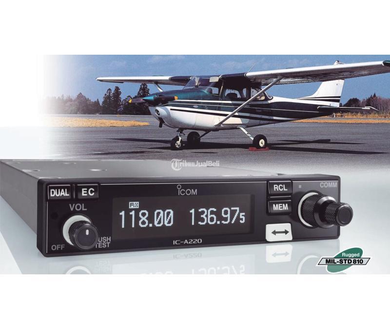 Icom Ic- A220 VHF dan Icom MB-53 Airband - Jakarta Selatan