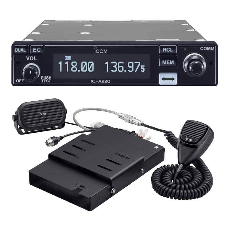 Icom Ic- A220 VHF dan Icom MB-53 Airband - Jakarta Selatan