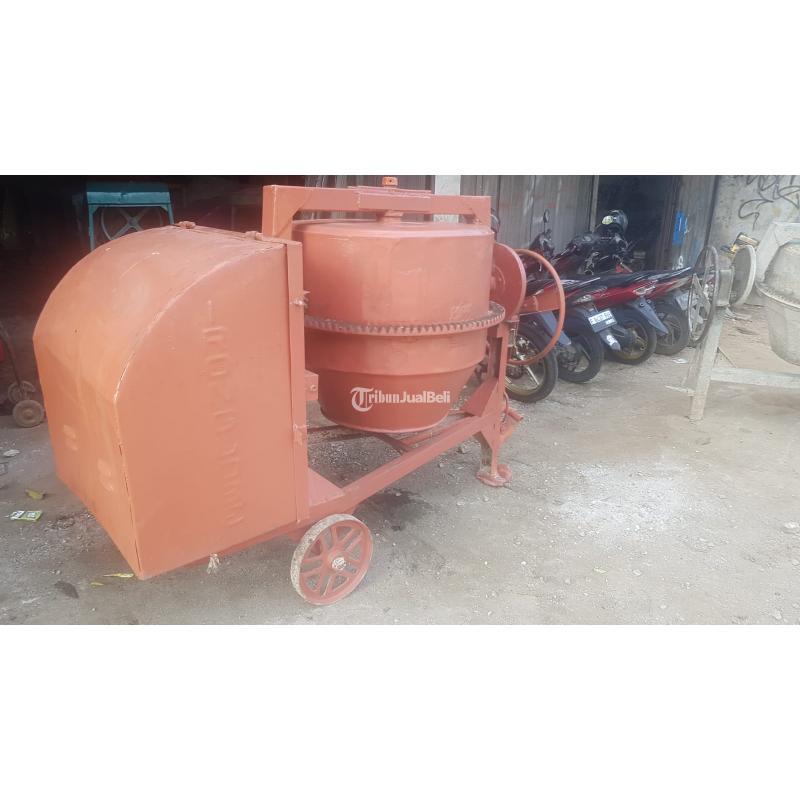 Molen Beton Iron Globe 450 Liter Kondisi Mulus Jatirasa - Bekasi
