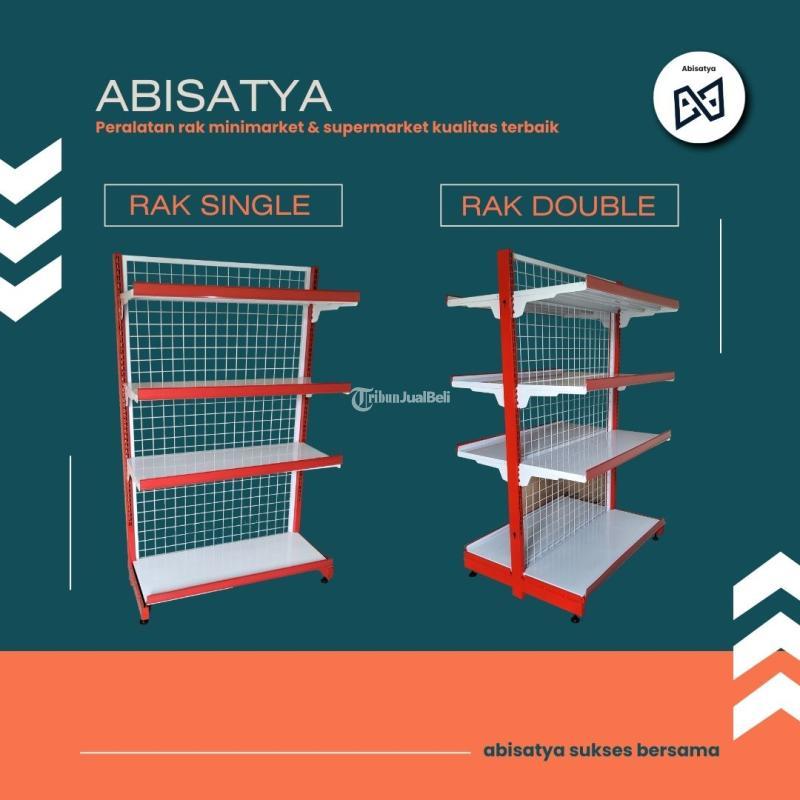 Rak Minimarket Display Toko Ukuran Standart - Sidoarjo