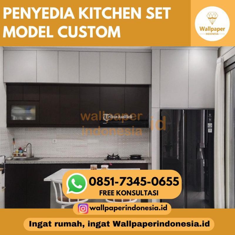 Penyedia Kitchen Set Model Custom - Malang Kota