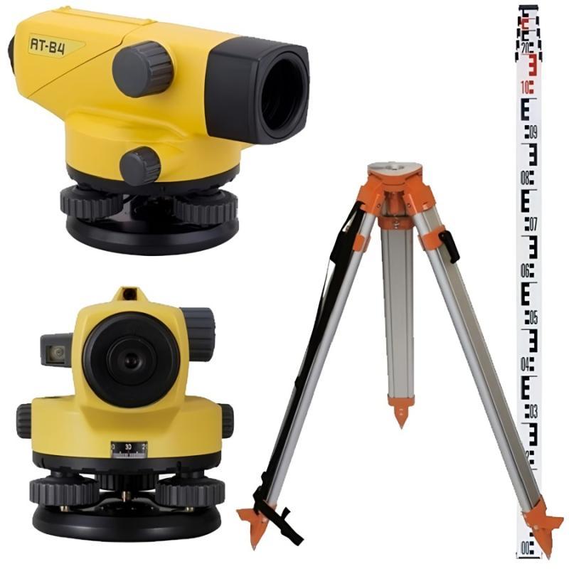 Waterpass Otomatis Topcon AT-B4A Akurasi Tinggi, Tahan Air, Lensa 24x - Jakarta Barat