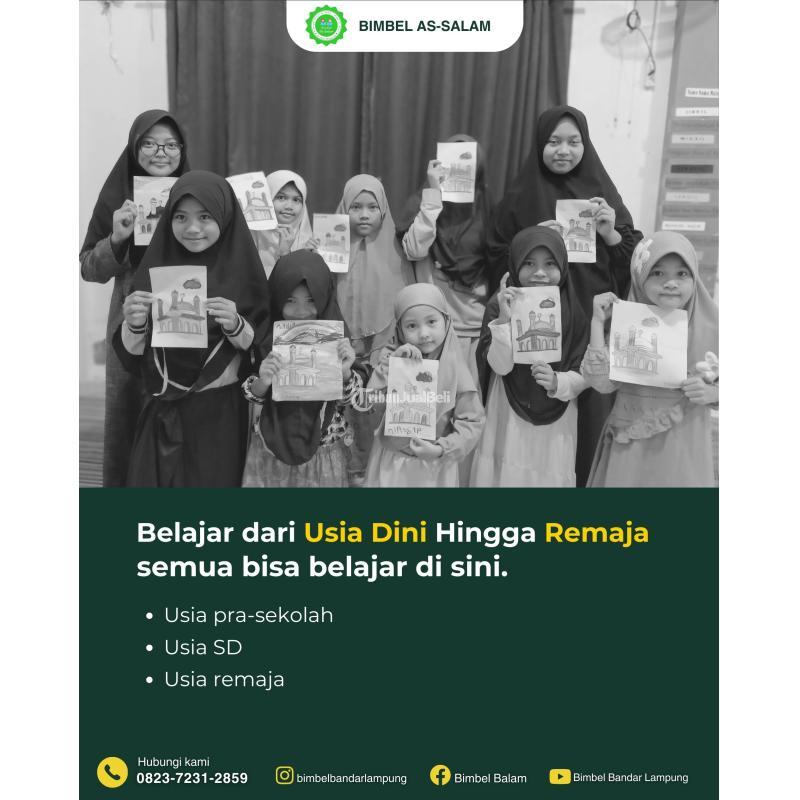 Bimbel Islami, Tahfidz Quran, Prisma, AHE, Pracalis, Tahsin, Bahasa Inggris, Bahasa Arab - Bandar Lampung