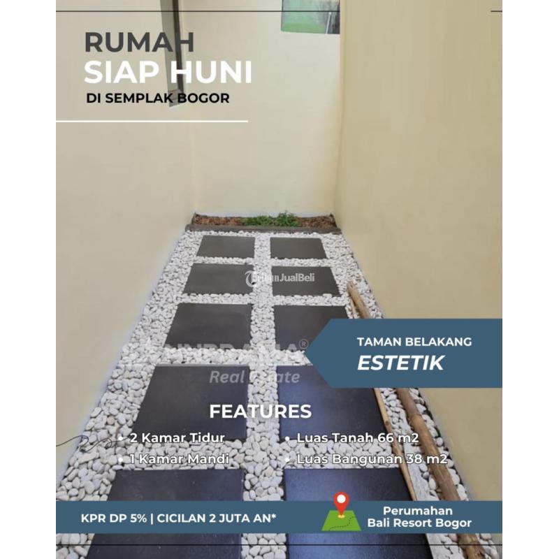 Dijual Rumah Ready di Bali Resort Tiep 38 2KT 1KM SHM - Bogor