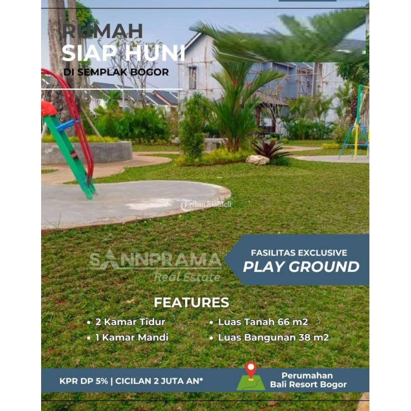 Dijual Rumah Ready di Bali Resort Tiep 38 2KT 1KM SHM - Bogor