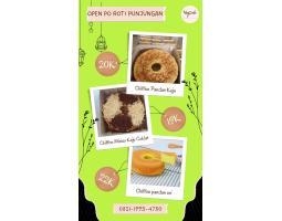 Varian Kue Chiffon, Roti Hantaran Terlaris - Kebumen