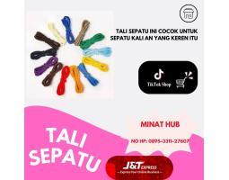 Tali Sepatu Keren Stylish Pipih Warna Banyak - Mojokerto