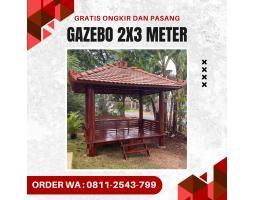 Gazebo Minimalis 2x3 Meter - Bogor