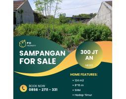 Dijual Tanah Kavling Siap Bangun Luas 124m2 SHM Dalam Cluster Sampangan Dekat Kampus - Semarang Kota