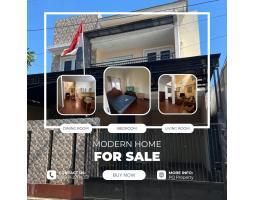 Dijual Rumah Mewah 3KT 2KM SHM Tengah Kota Tentara Pelajar Dekat Java Mall - Semarang Kota