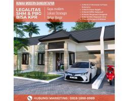 Dijual Rumah Baru Strategis Bisa KPR Jogja di Banguntapan Dekat Jalan Wonosari Kotagede - Bantul