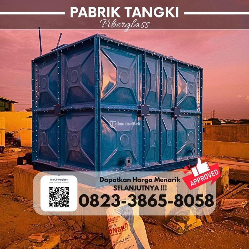 Tandon Air Bersih FRP Fiberglass - Purbalingga