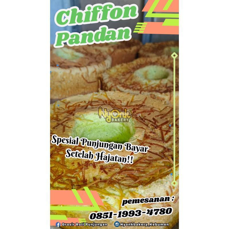 Chiffon Pandan Gombong Roti Punjungan - Kebumen