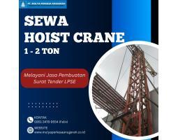 Sewa Hoist Crane - Bengkulu