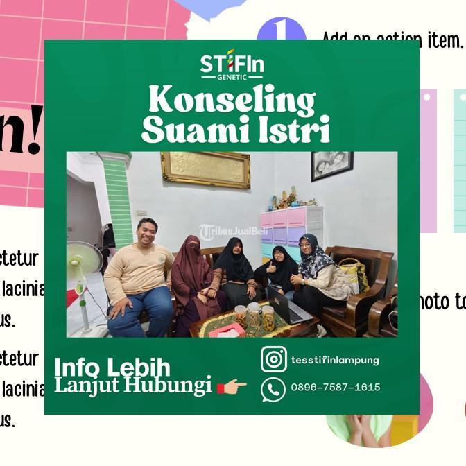 Konseling Pasangan Suami Istri dengan Tes STIFIn - Bandar Lampung
