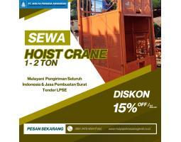 Sewa Hoist Crane Harga Terjangkau - Pekanbaru