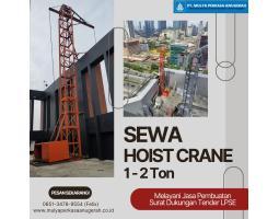 Sewa Hoist Crane Harga Terjangkau - Tanjung Pinang