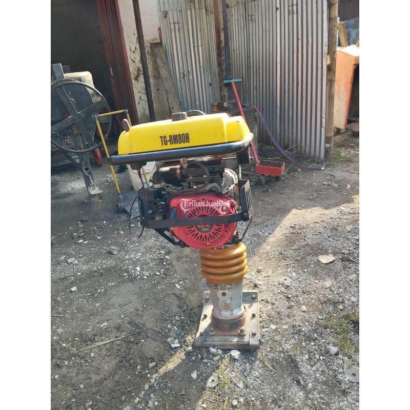 Mesin Pemadat Tanah Stamper Kuda Mesin Honda Termurah Cimone - Tangerang