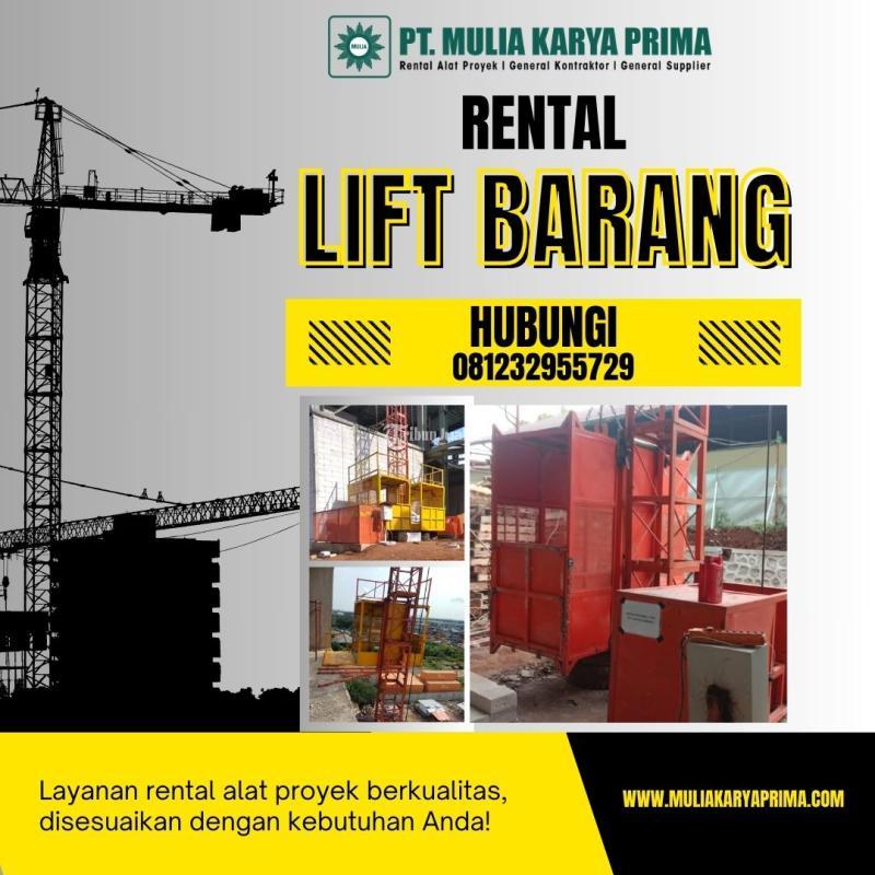 Sewa Lift Barang di Kota Pangkal Pinang - Bangka Belitung