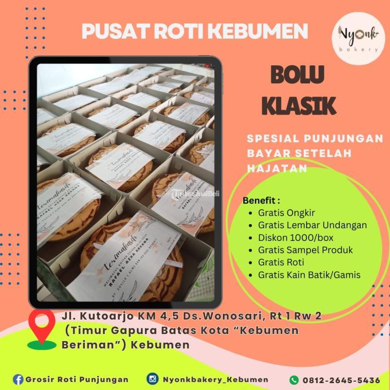 Sedia Bolu Klasik Roti Hantaran Panjer  - Kebumen