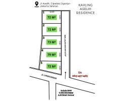 Dijual Tanah Kavling Siap Bangun 79 m2 SHM - Jakarta Selatan